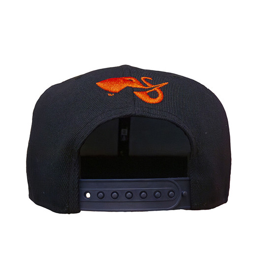 New Era 9FIFTY Flat Brim 'F' Snapback - Navy - Back